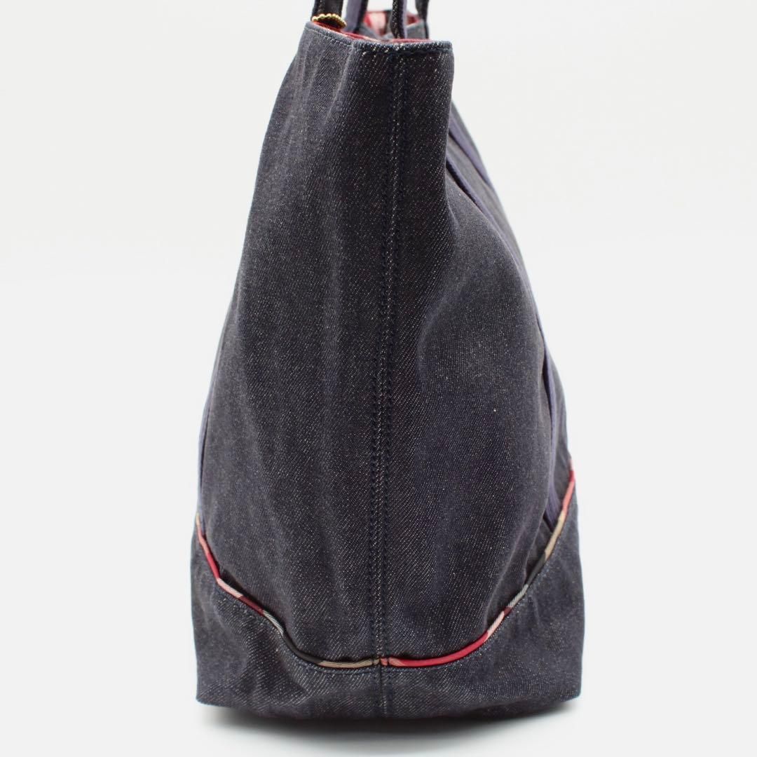極美品】BLUE LABEL CRESTBRIDGE デニム トートバッグ - メルカリ