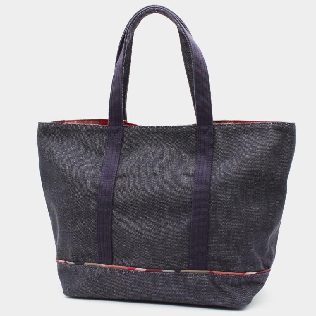 新品　BLUE LABEL CRESTBRIDGE デニム トートバッグ 極美品】BLUE LABEL CRESTBRIDGE デニム トートバッグ - メルカリ