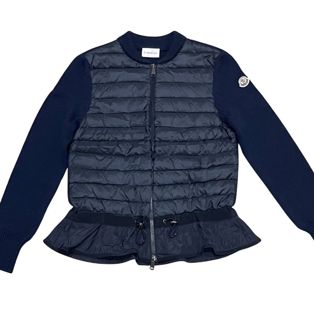MONCLER/S /ダークネイビー /レディース ダウンカーディガン/型番