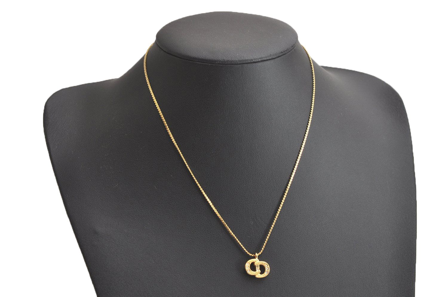 Christian Dior ディオール ゴールド トーン 注文 チェーン ライン