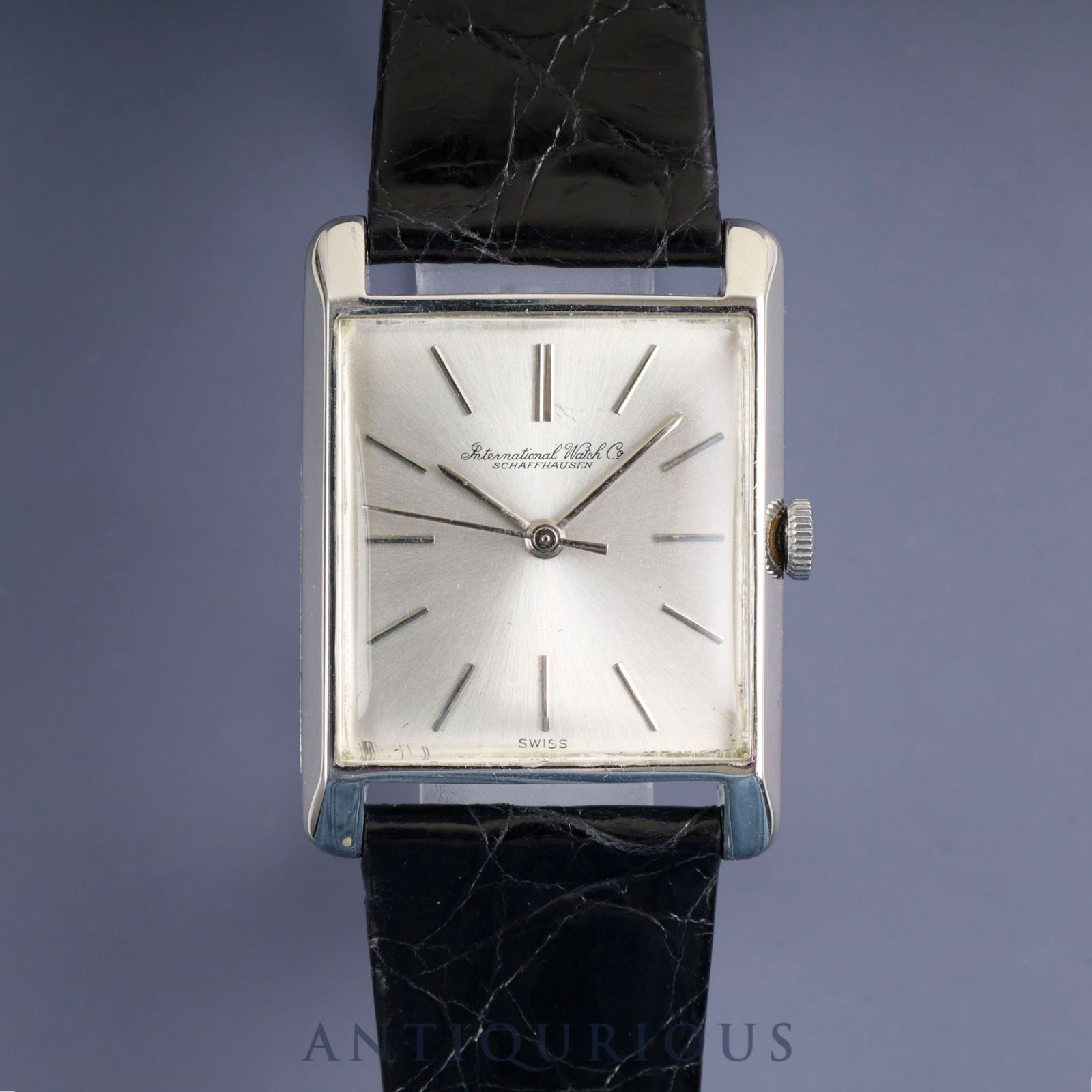 IWC オールドインター 手巻き Cal.C.401 Pm900 革 純正尾錠（SS