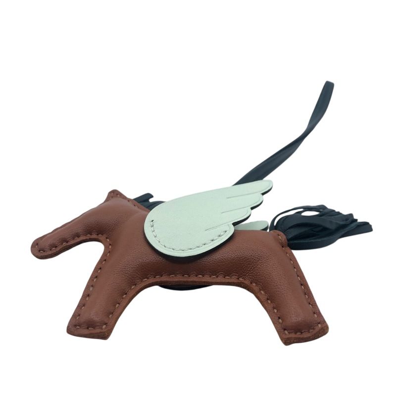 ❤お得なお品❤ロデオPM ヴェールフィズｘライムｘクレ エルメス Ｕ刻印 HERMES エルメス バッグチャーム ロデオ PM ヴェールフィズ/ライム