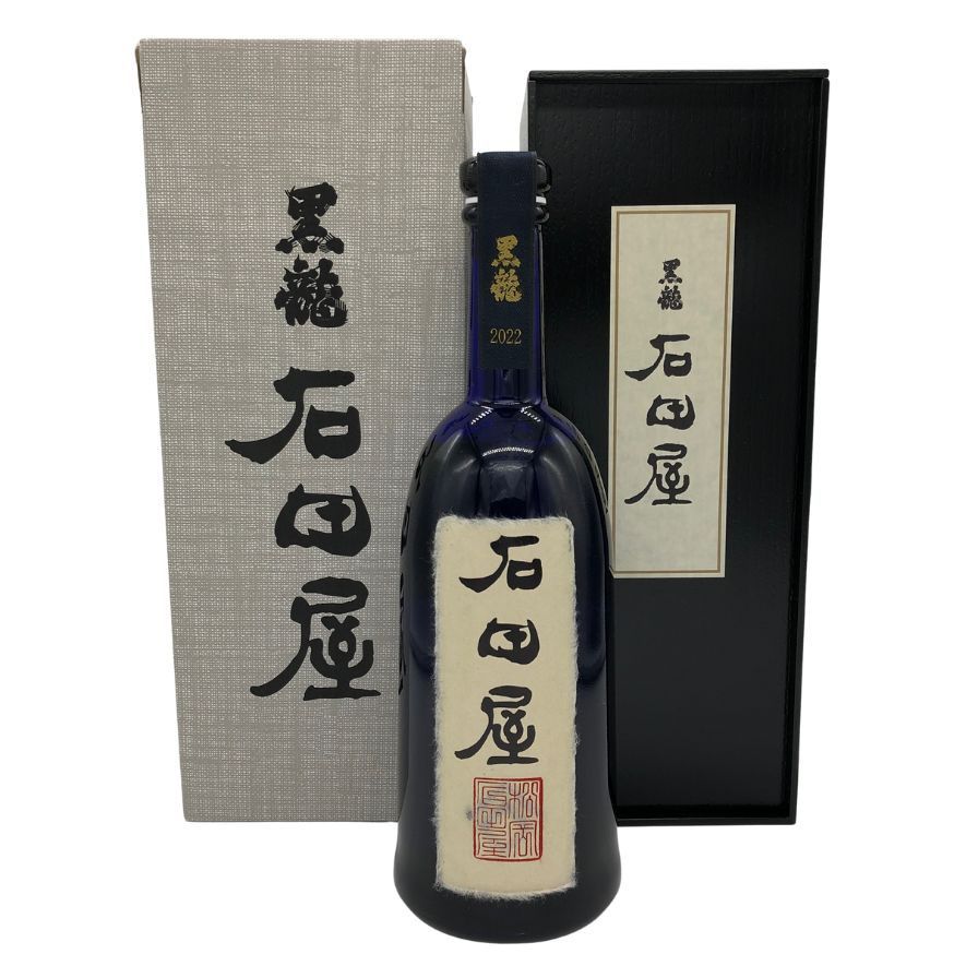 黒龍 石田屋 2022年 黒龍 純米大吟醸 石田屋 2022 16% 720ml【Z1】 - メルカリ