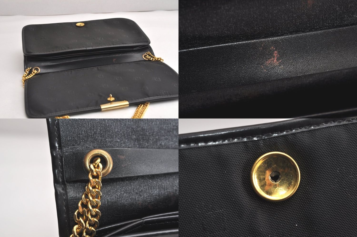 クリスチャンディオール　Christian Dior ショルダーバッグ Christian Dior ディオール チェーン ショルダークロスボディーバッグ
