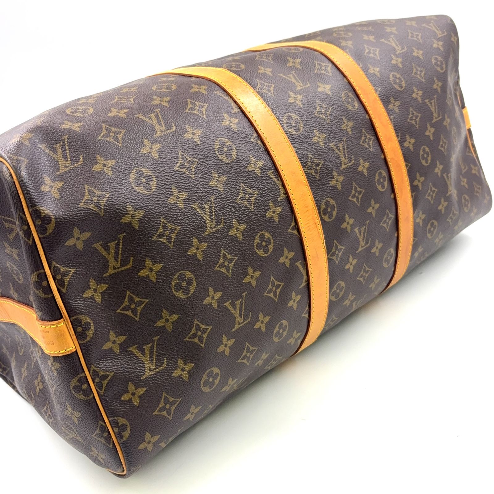 美品　Louis Vuitton キーポル55 バンドリエール お洒落メンズへ】Louis Vuitton キーポル バンドリエール 50 (Louis