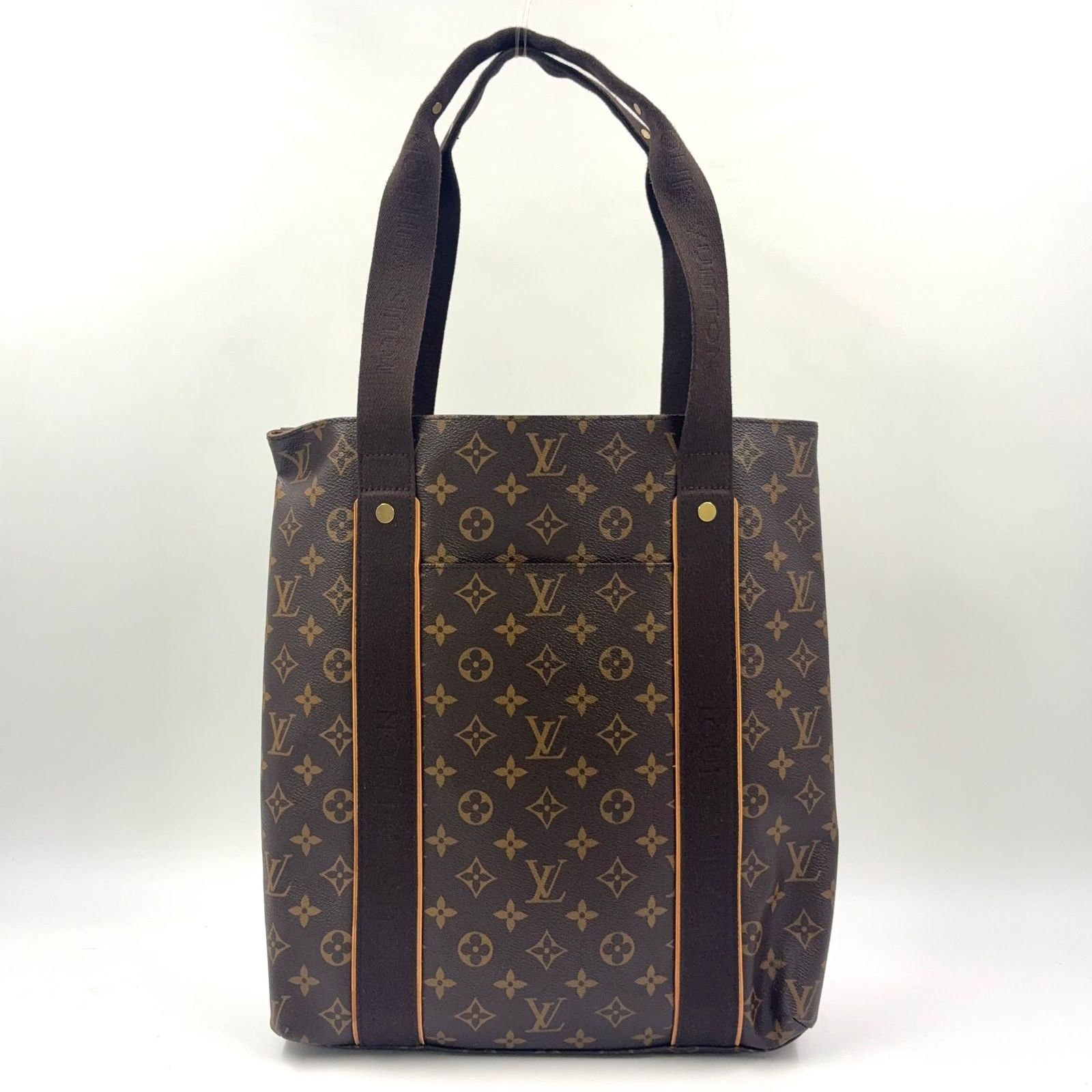 本物 ルイヴィトン モノグラム カバボ ブールブラウン M53013 ルイ・ヴィトン LOUIS VUITTON カバ ボブール M53013 ブラウン
