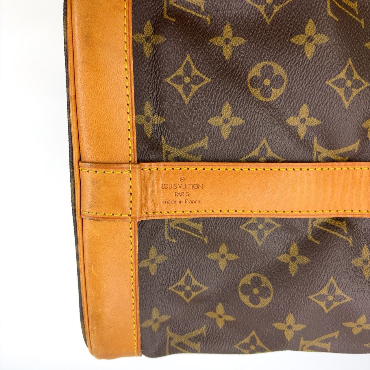 LOUIS VUITTON クルーザーバッグ40 モノグラム モノグラム レザー×PVC