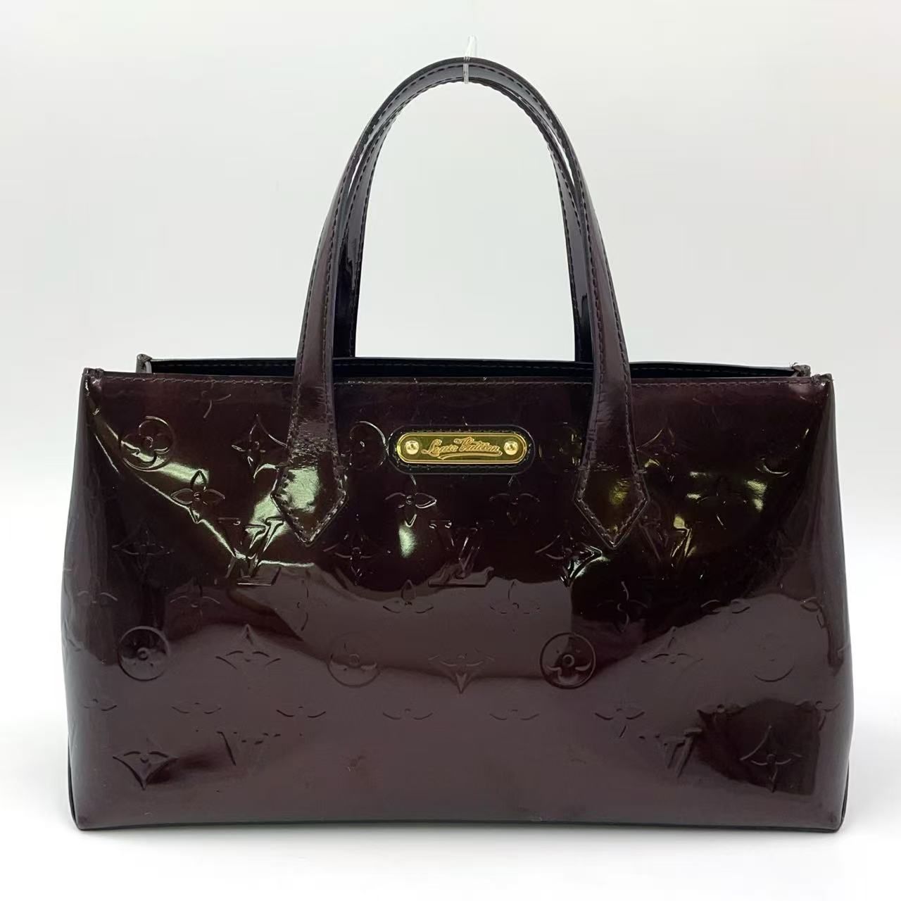 Louis Vuitton ヴェルニ　ダークパープル ハンドバッグ Louis Vuitton ヴェルニハンドバッグ 注文 ダークパープル Louis