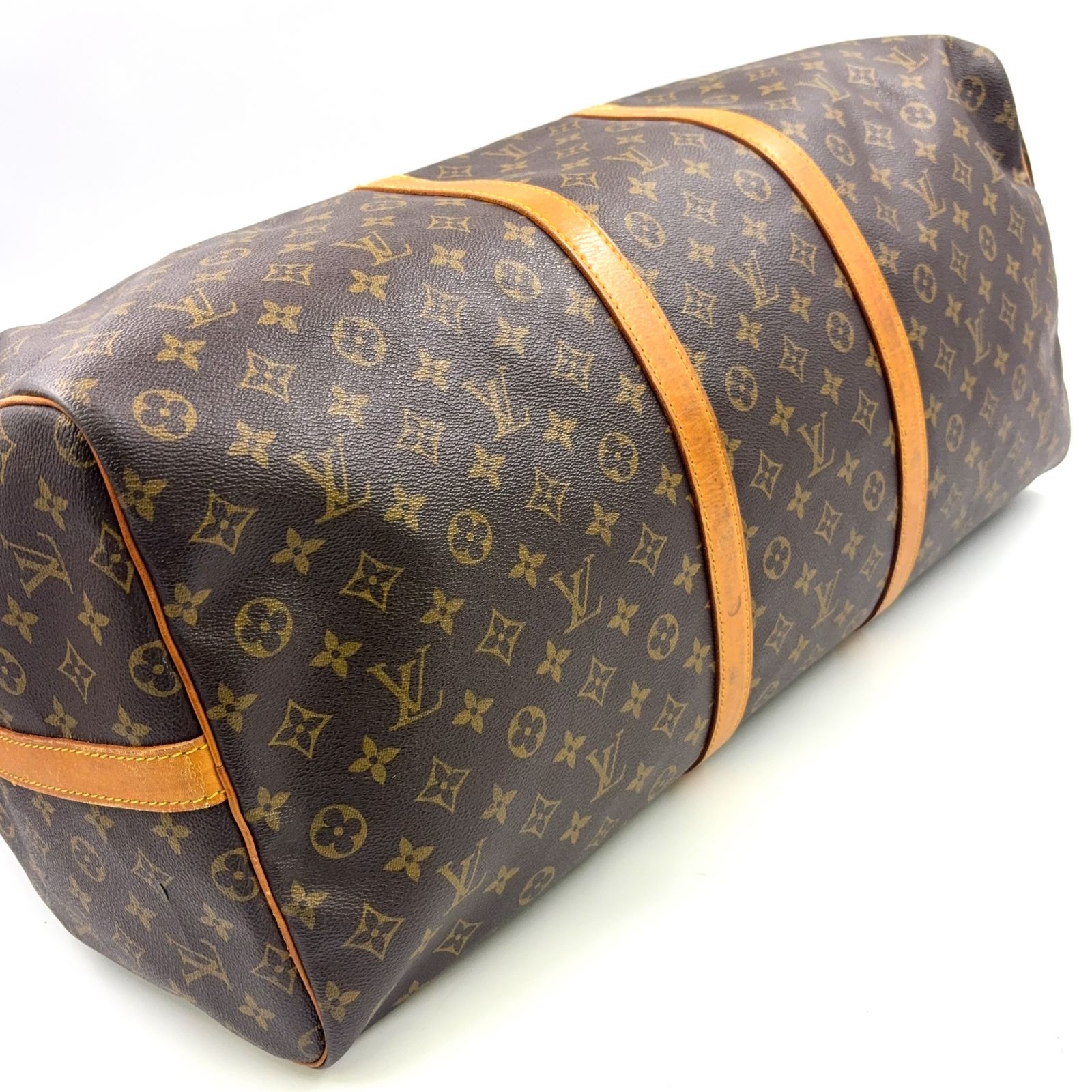 美品【早い者勝ち】Louis Vuitton「キーポル・バンドリエール 60」 楽天市場】【飯能本店】 ルイ・ヴィトン キーポル60 バンドリエール