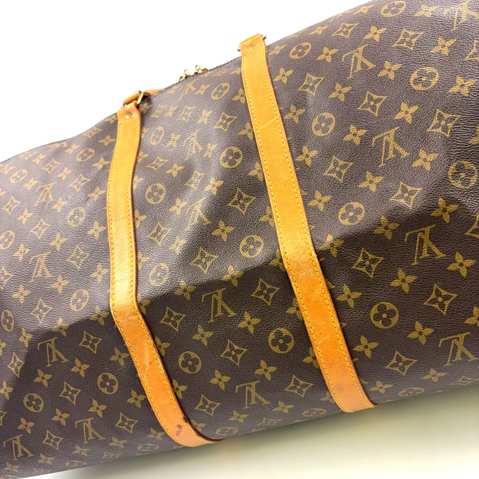 【良品】LOUISVUITTON モノグラム キーポル バンドリエール 60 モノグラム キーポル・バンドリエール60 詳細情報とお値段【ルイ