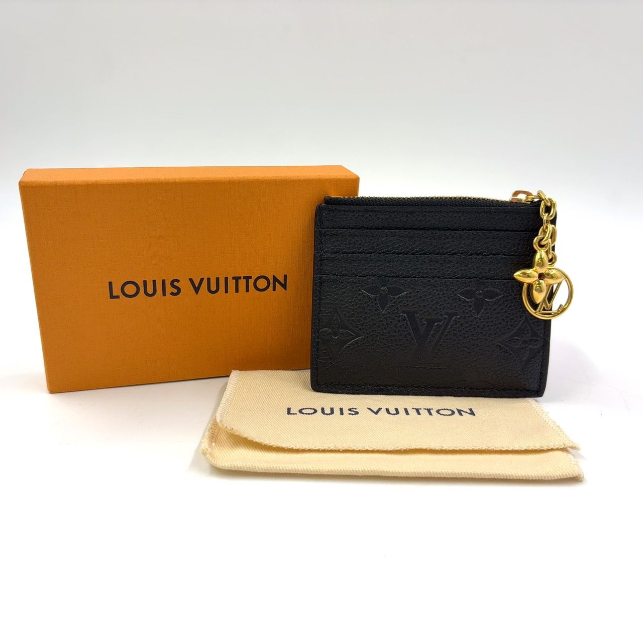 LOUIS VUITTON モノグラム アンプラント ポルト カルト フローラ RFID