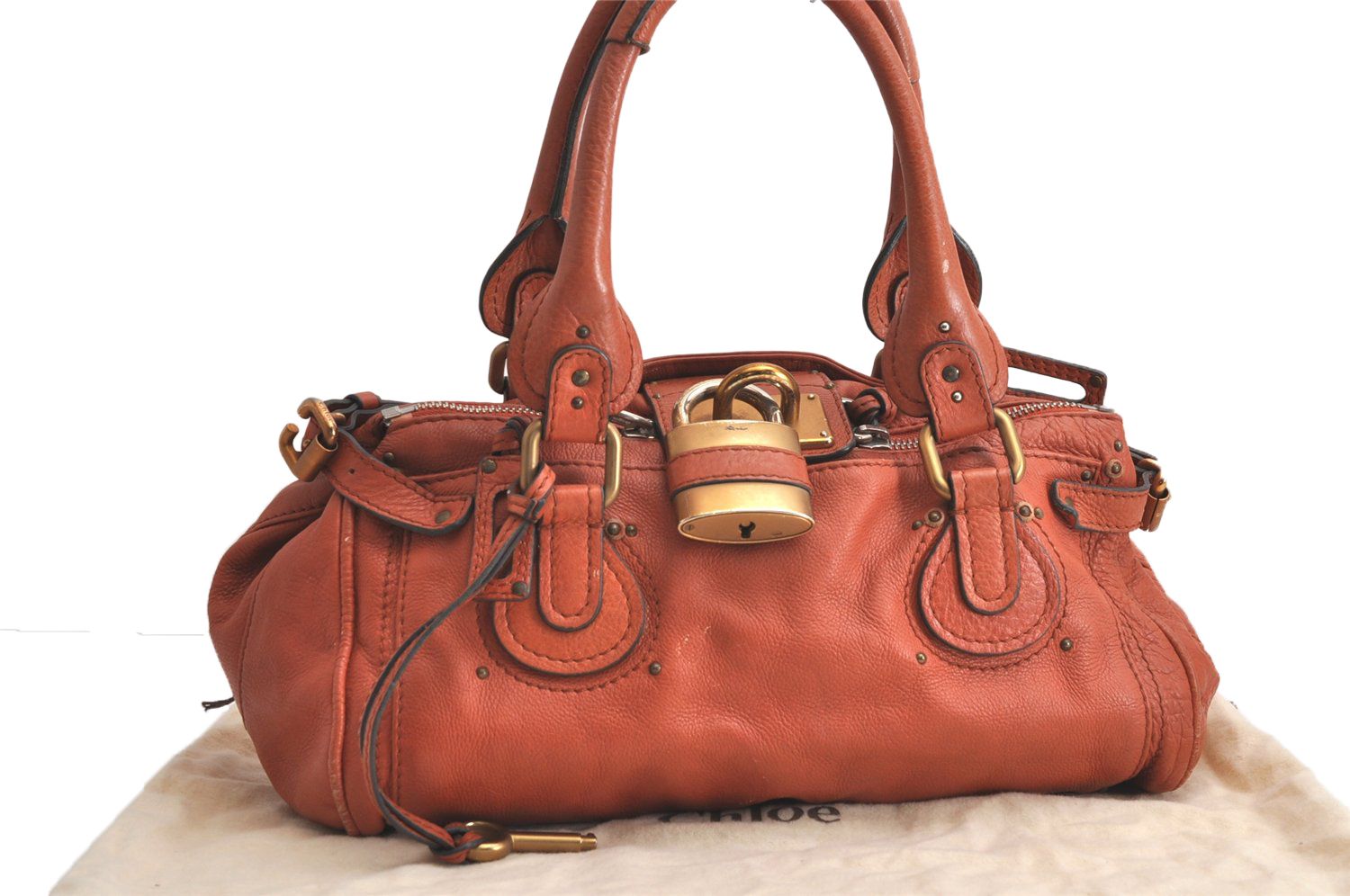 Chloe クロエ パディントン ヴィンテージ レザー ショルダー