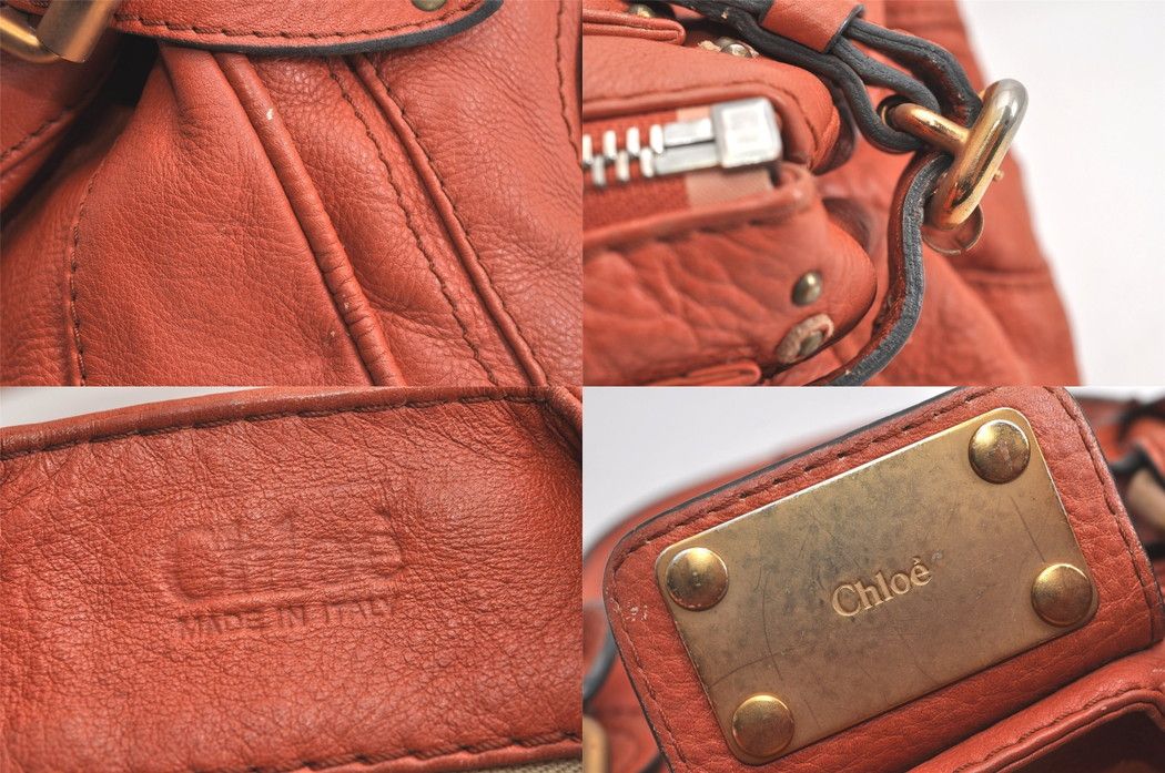 Chloe クロエ パディントン ヴィンテージ レザー ショルダー