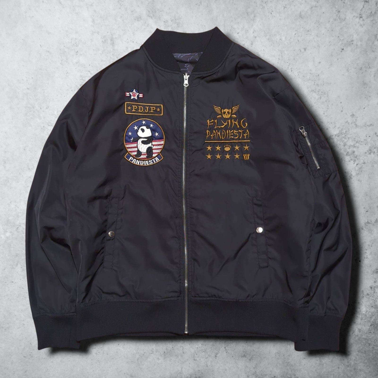 PANDIESTA パンディエスタ リバーシブル MA-1 迷彩 カモフラ