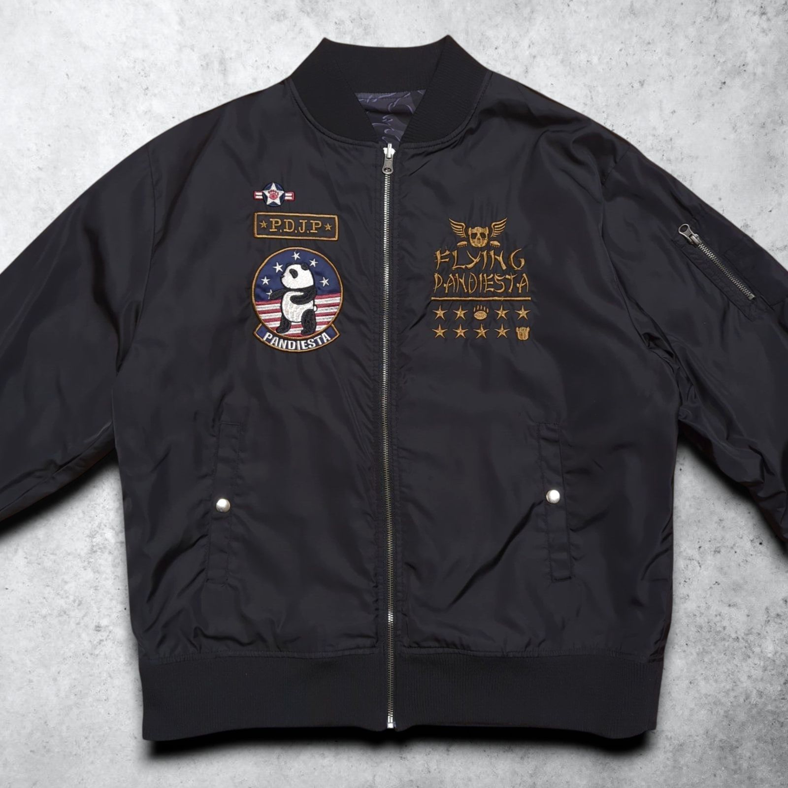 PANDIESTA パンディエスタ リバーシブル MA-1 迷彩 カモフラ