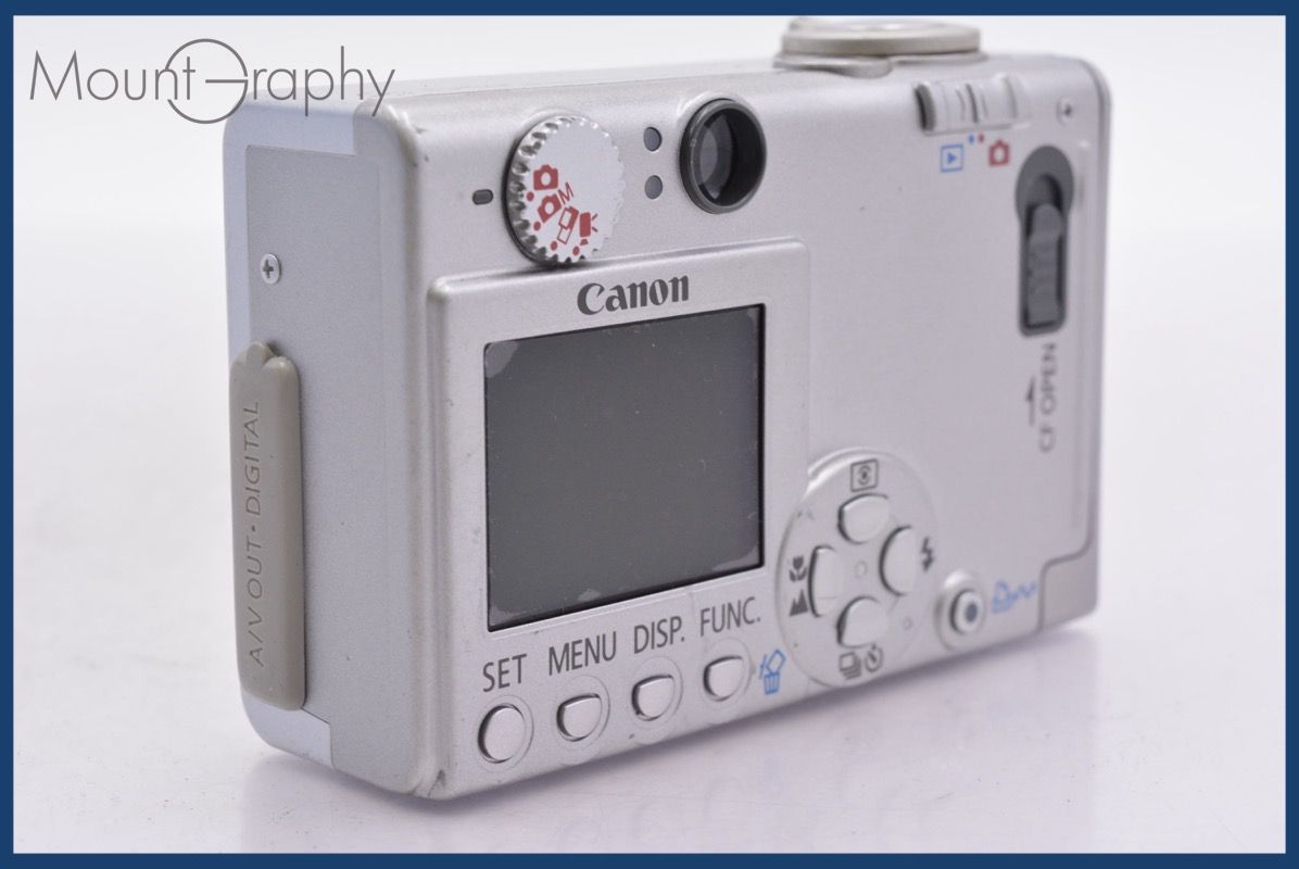 ☆極上美品☆ キヤノン Canon IXY DIGITAL 450 3x バッテリー付属 ☆完