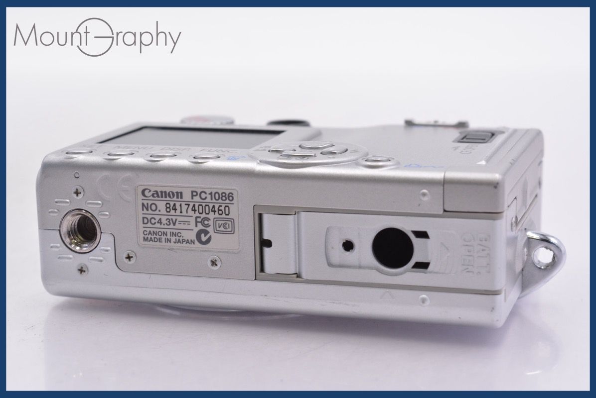 ☆極上美品☆ キヤノン Canon IXY DIGITAL 450 3x バッテリー付属 ☆完