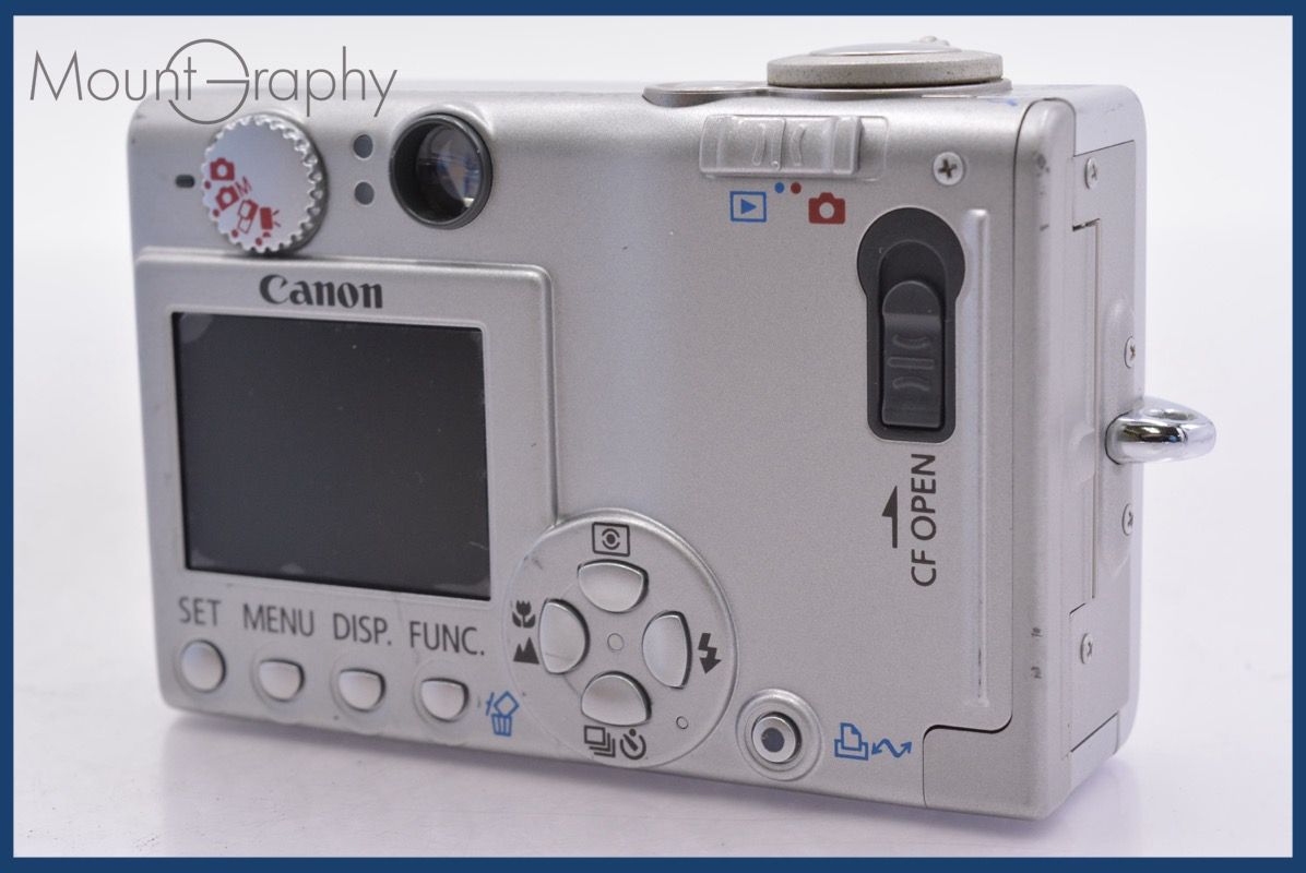 ☆極上美品☆ キヤノン Canon IXY DIGITAL 450 3x バッテリー付属 ☆完