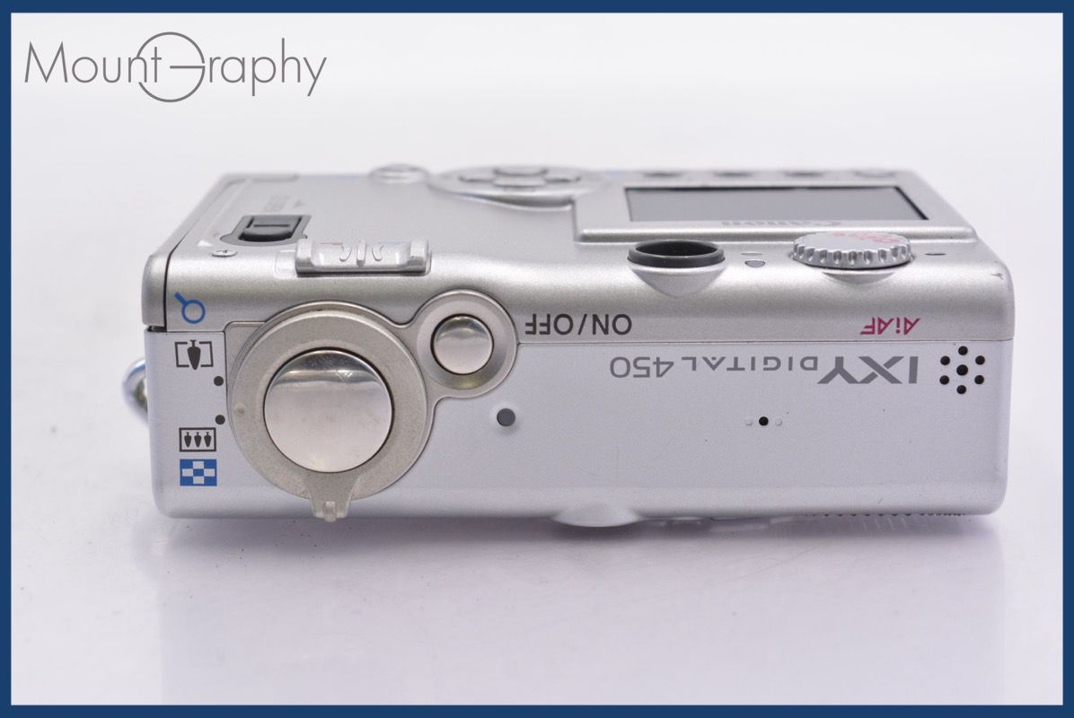 ☆極上美品☆ キヤノン Canon IXY DIGITAL 450 3x バッテリー付属 ☆完
