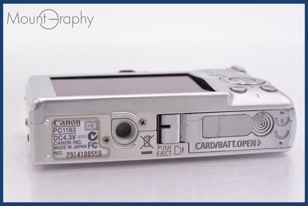 ☆特別特価☆ キヤノン Canon IXY DIGITAL 70 3x バッテリー、充電器