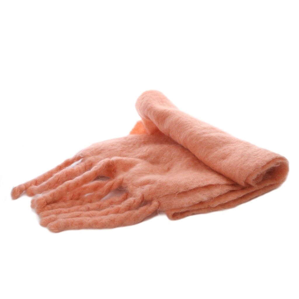 ジルサンダー JIL オンライン SANDER マフラー モヘア混 フリンジ