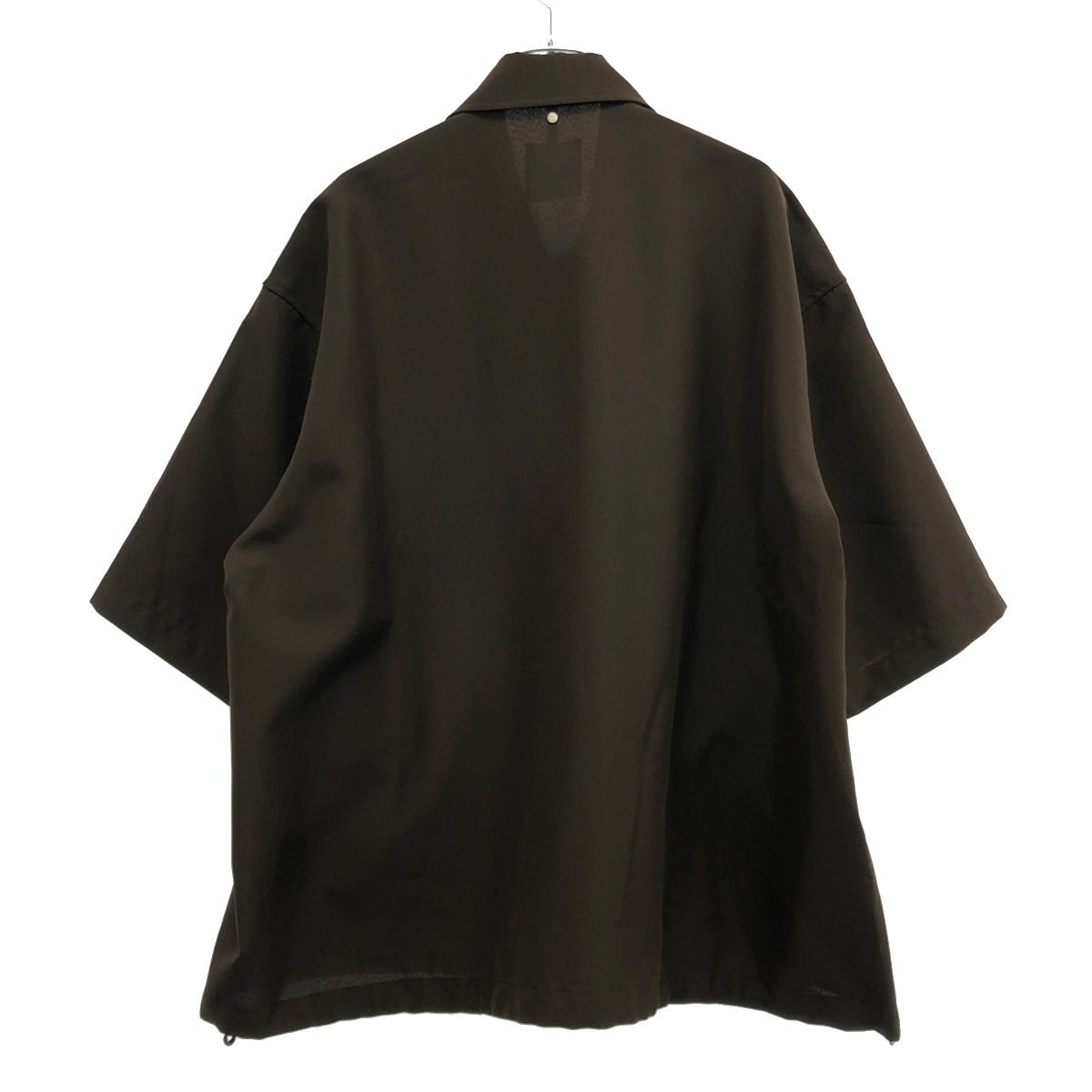 OAMC オーエーエムシー 24SS SALLY SHIRT ショートスリーブジップ