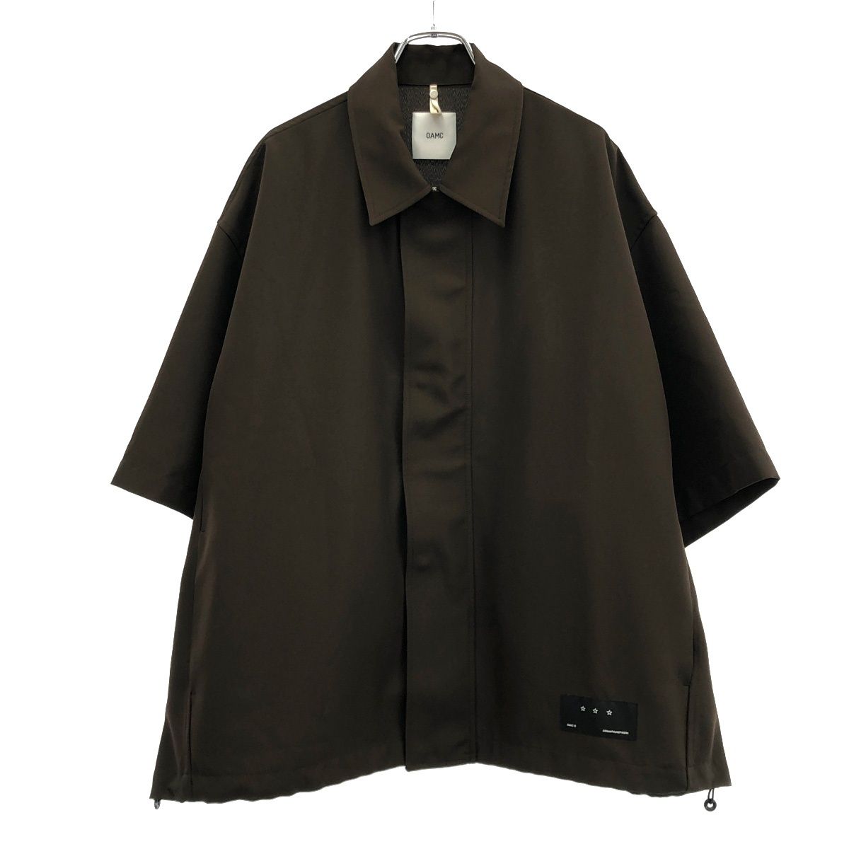 OAMC オーエーエムシー 24SS SALLY SHIRT ショートスリーブジップ