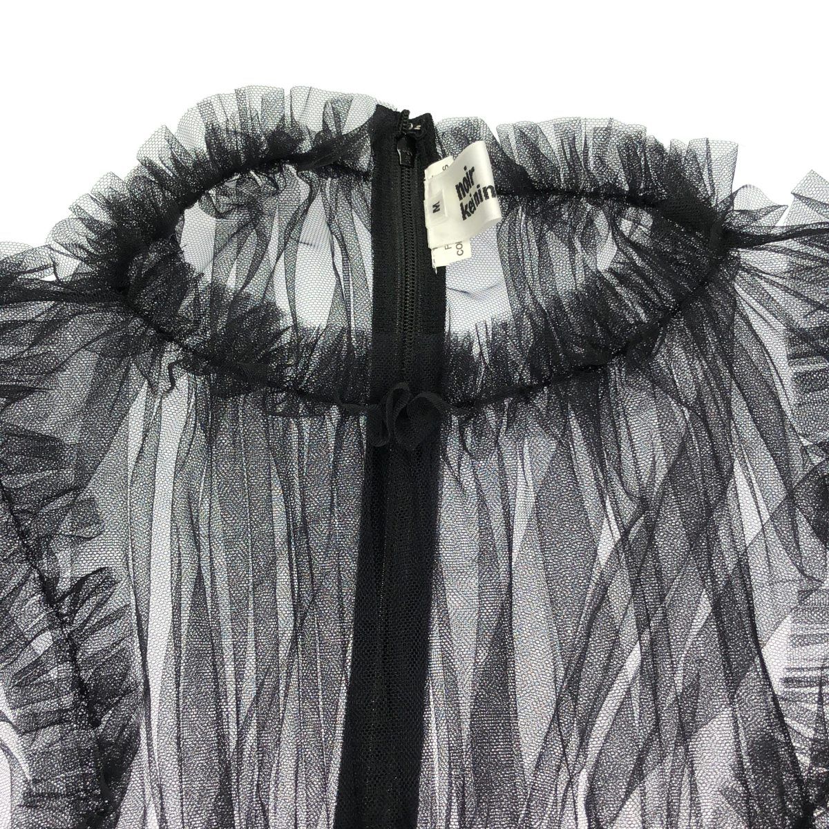 noir kei ninomiya ノワール ケイ ニノミヤ 25SS MINI DRESS チュール