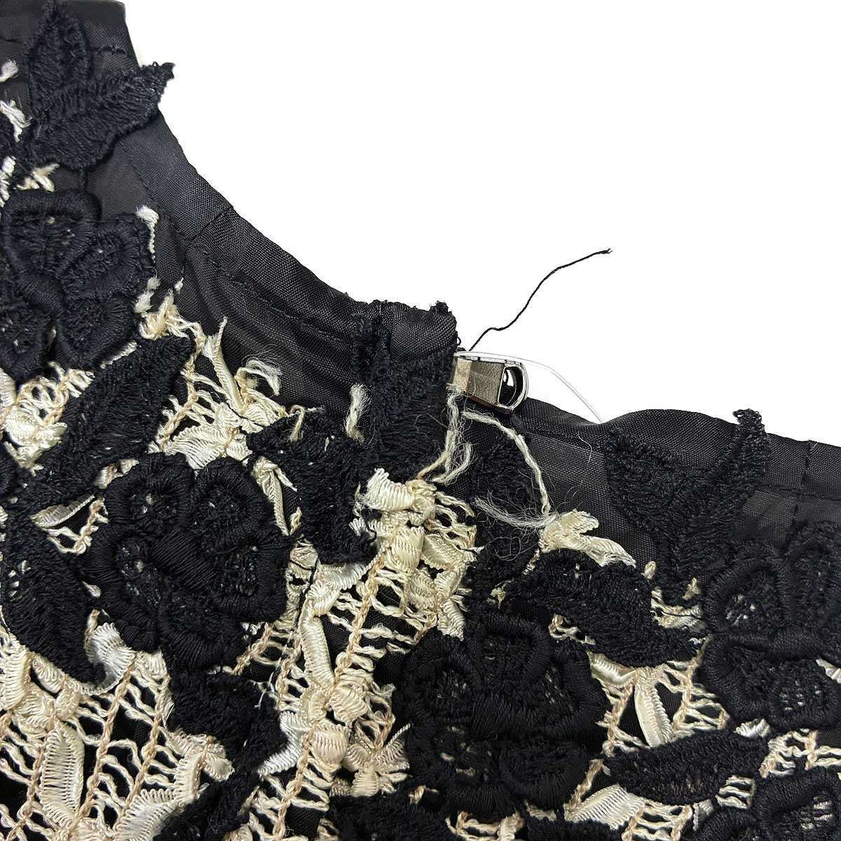 DOLCE&GABBANA ドルチェ＆ガッバーナ フラワーレースノースリーブ