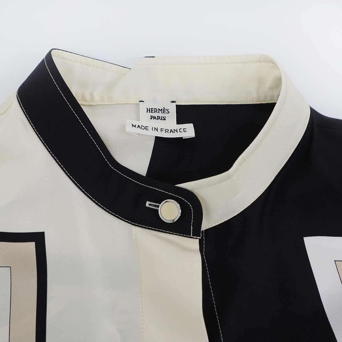 エルメス HERMES EX-LIBRIS 3E2800D7 ツイルレーヌ ニット中古 