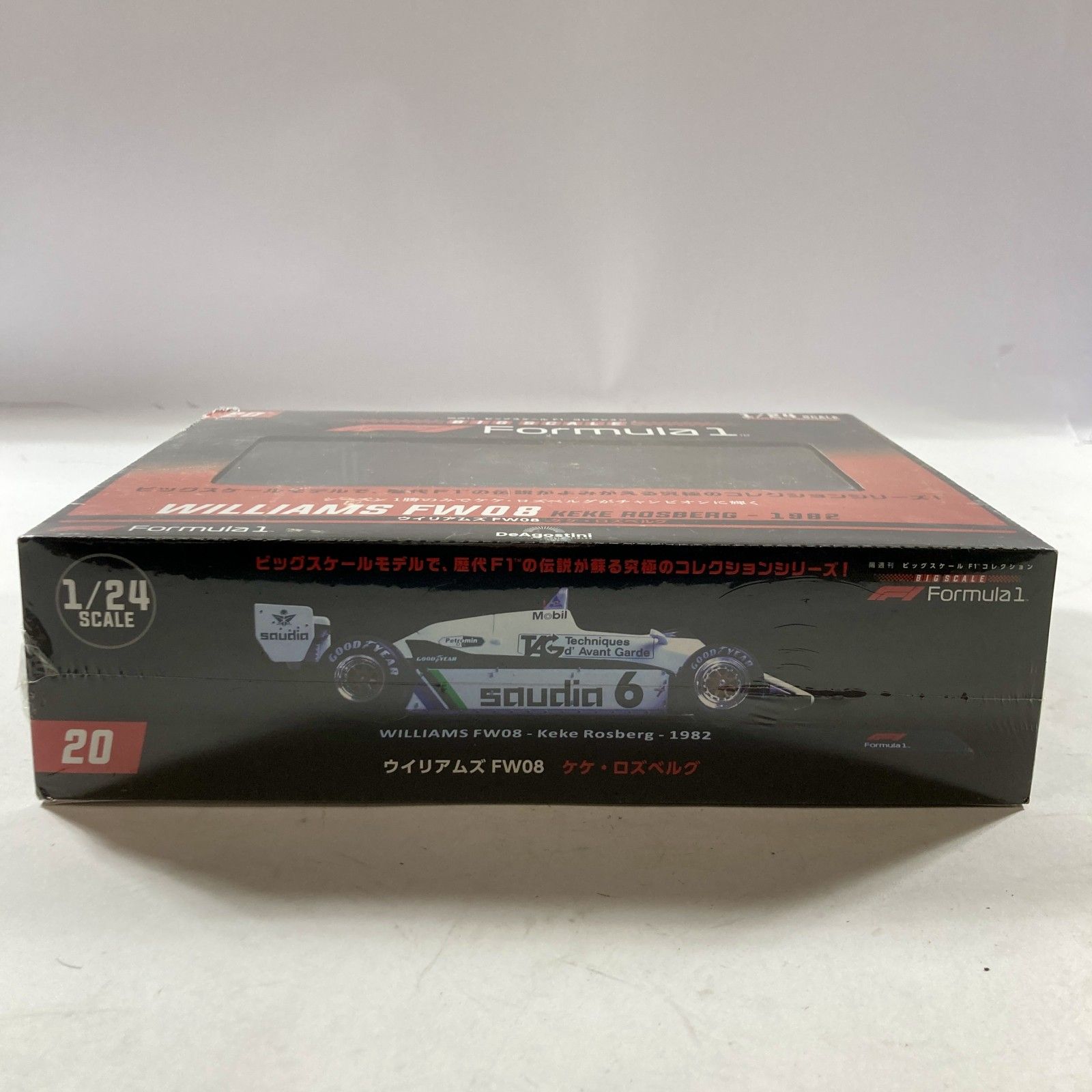 デアゴスティーニ 1/24 ビッグスケールF1コレクKEKE ROSBERG