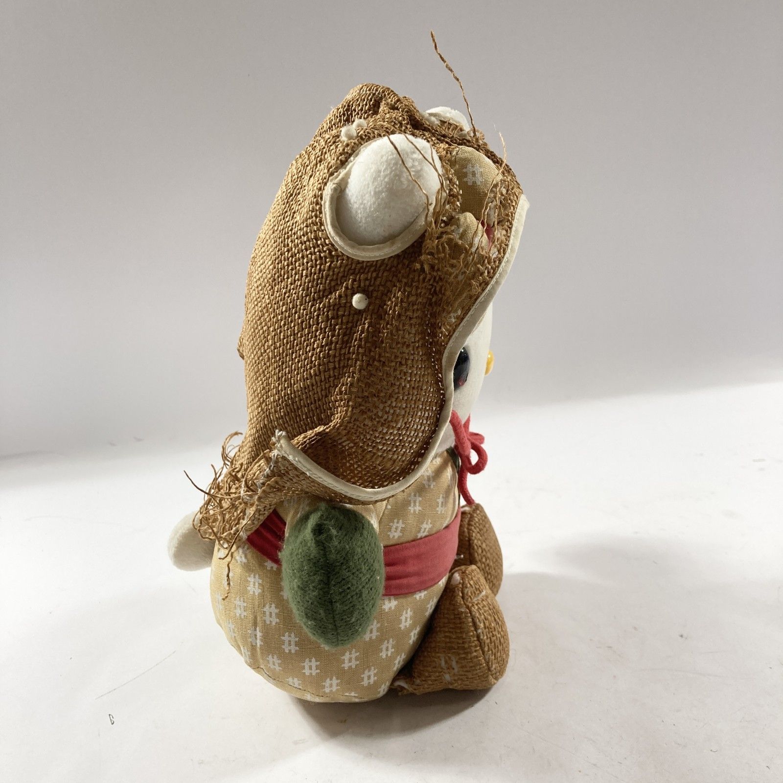 ☆ 希少 レア Hello Kitty ハローキティ 雪ん子 ぬいぐるみ 当時物