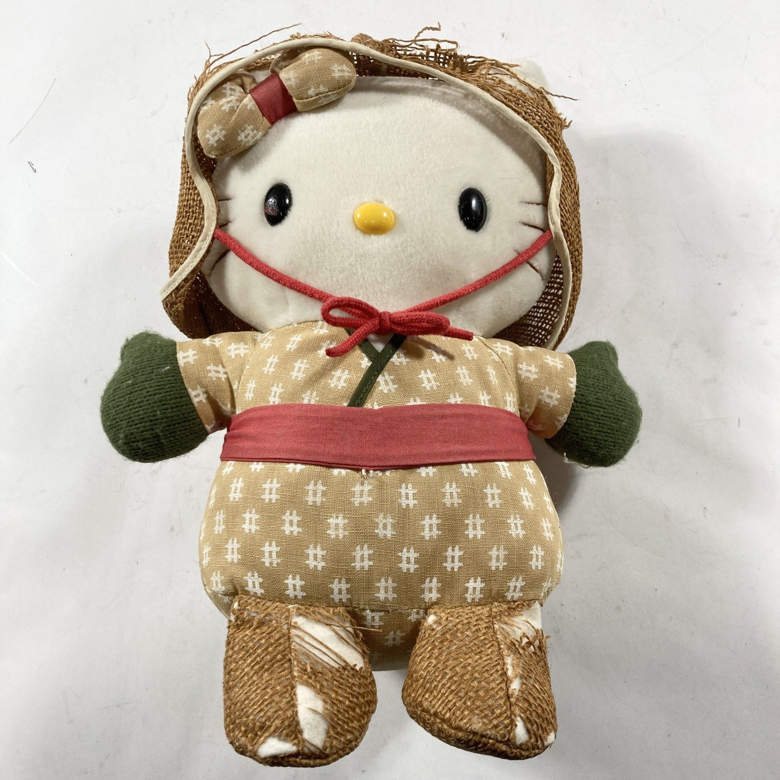 ☆ 希少 レア Hello Kitty ハローキティ 雪ん子 ぬいぐるみ 当時物