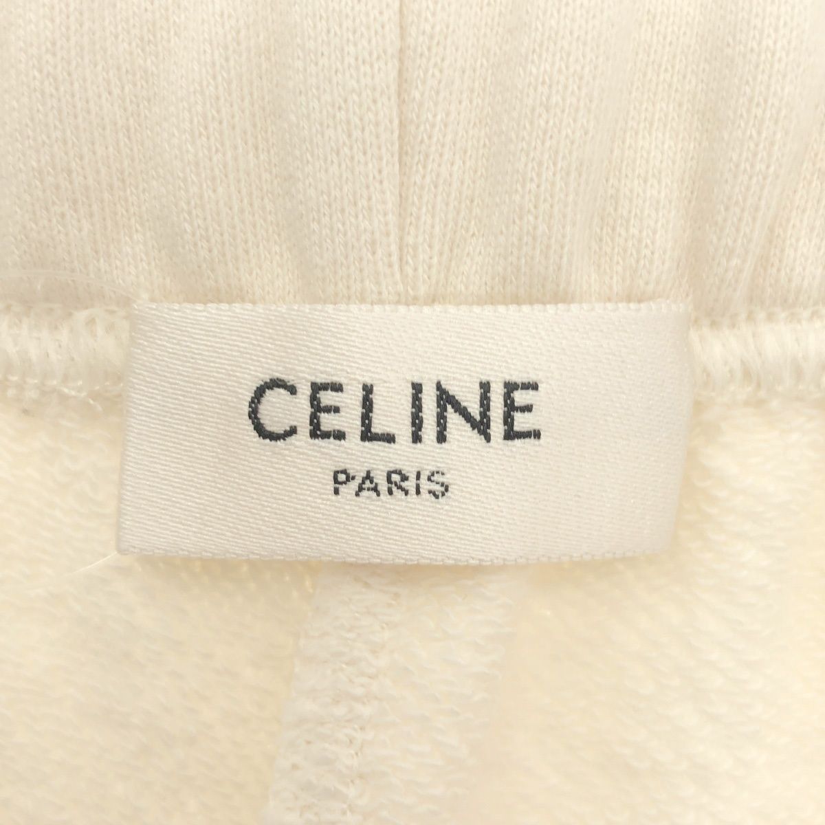 CELINE セリーヌ ロゴ刺繍スウェットショーツ 2Z063670Q.01CB