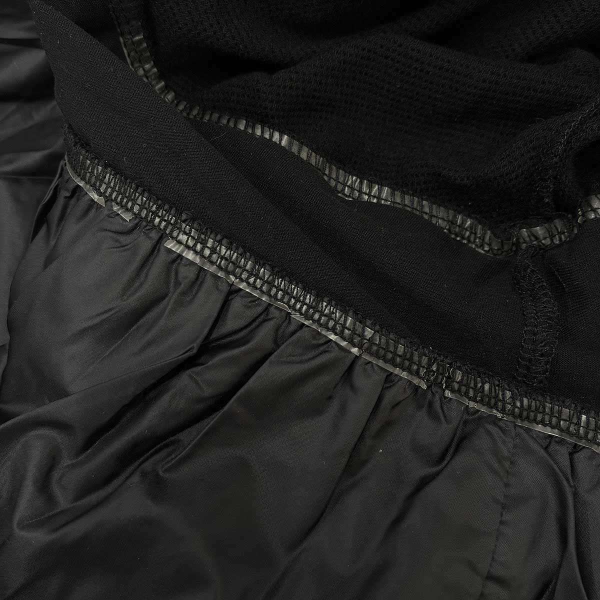 MONCLER モンクレール フリルTシャツ 131-093-80854-00 ブラック S MONCLER モンクレール フリルTシャツ 131-093-80854-00 ブラック S