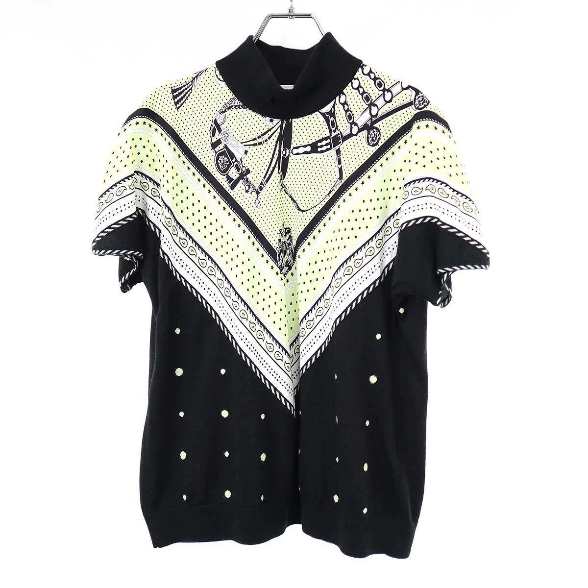 HERMES エルメス 22AW ツイルレーヌ ハイネックシルクカシミヤニット