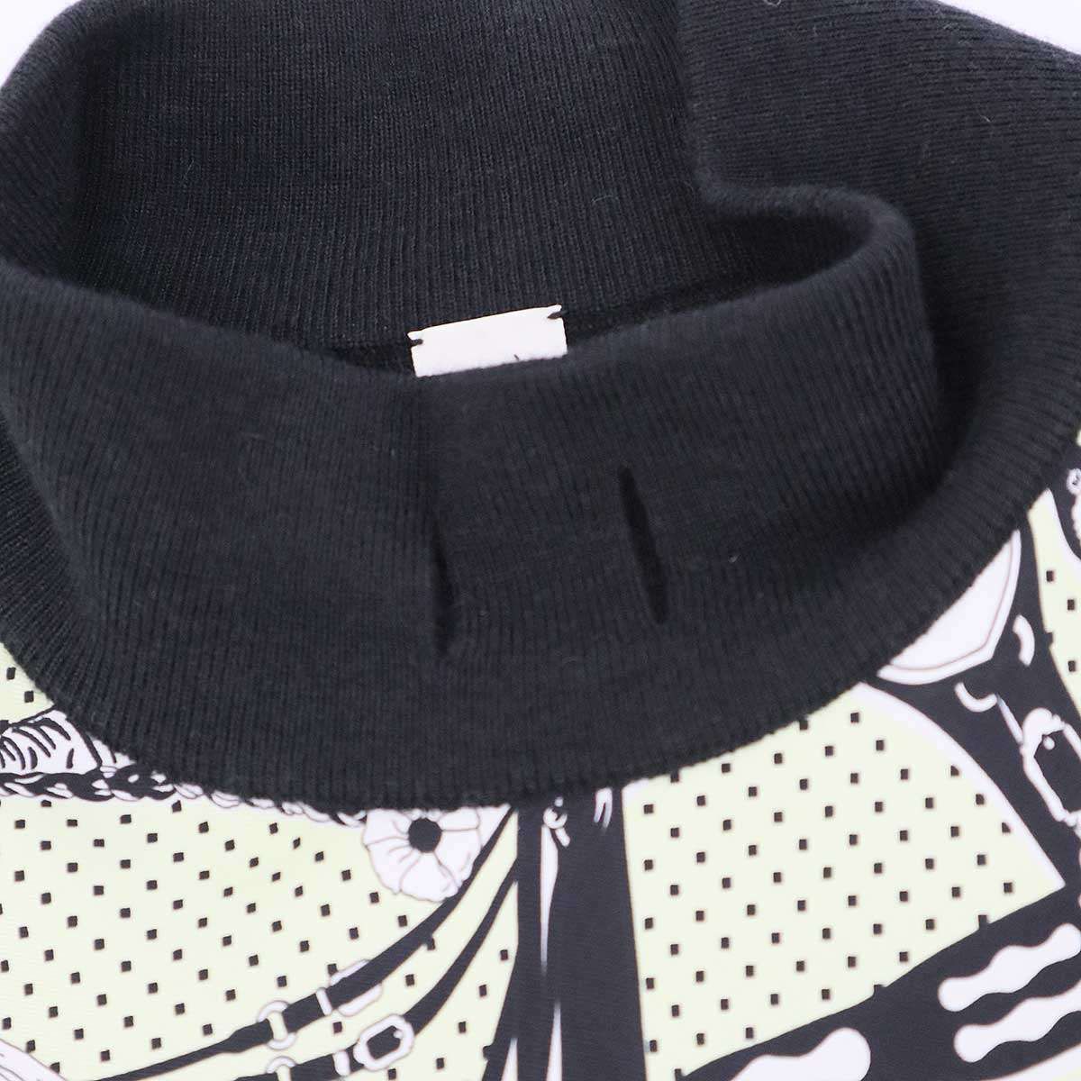 HERMES エルメス 22AW ツイルレーヌ ハイネックシルクカシミヤニット