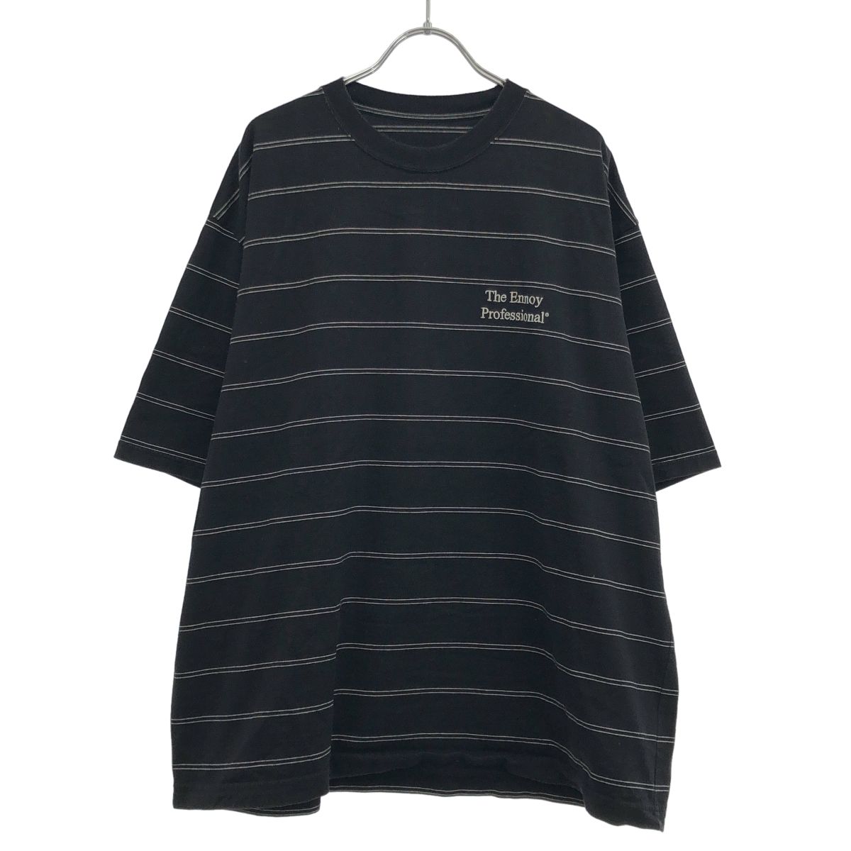 ENNOY エンノイ 25SS Panel Border S/S T-Shirt ボーダーTシャツ 