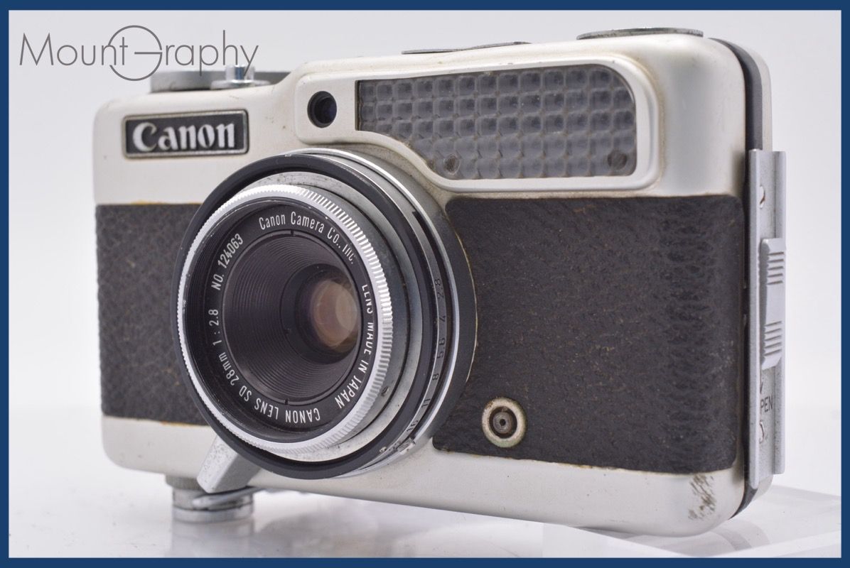キヤノン Canon Demi C + Canon SD 28mm F2.8 ☆完動☆同梱可 #mj6641