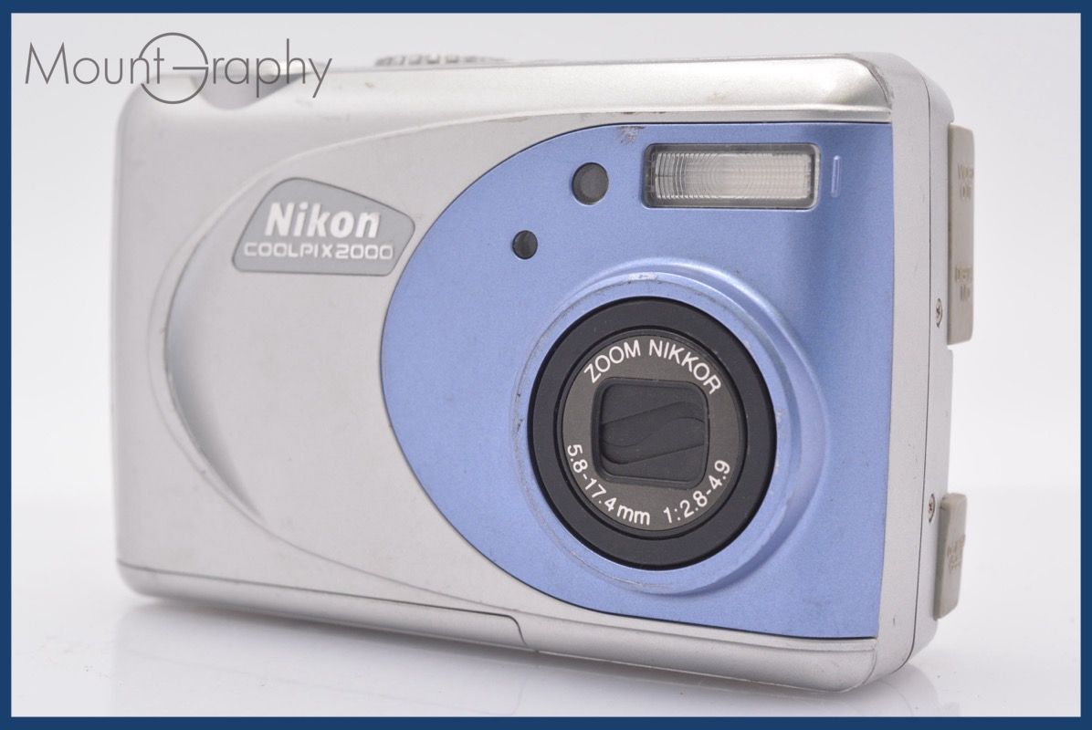 ☆良品☆ ニコン Nikon COOLPIX 2000 単三電池仕様 同梱可 #mj6658