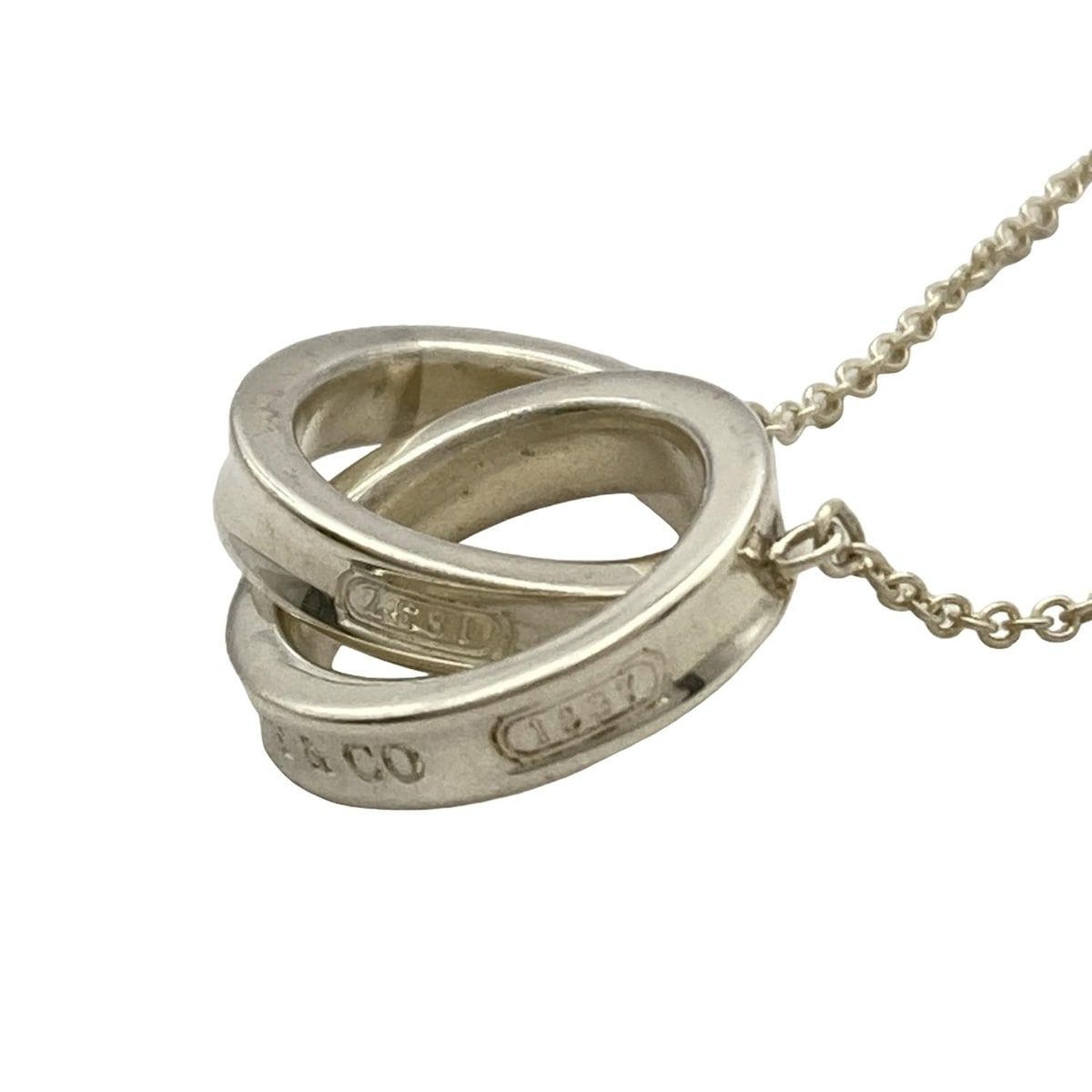 TIFFANY&Co.(ティファニー) ネックレス美品 1837インターロッキング