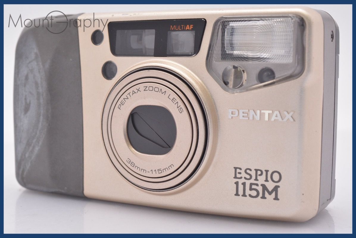 ペンタックス PENTAX ESPIO 115G 38-115mm Pentax Espio 115G – Brooklyn Film Camera