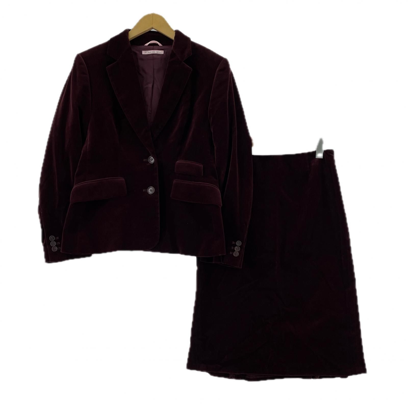 Paul Smith ポール・スミス ベロアセットアップ (スカート) size上40