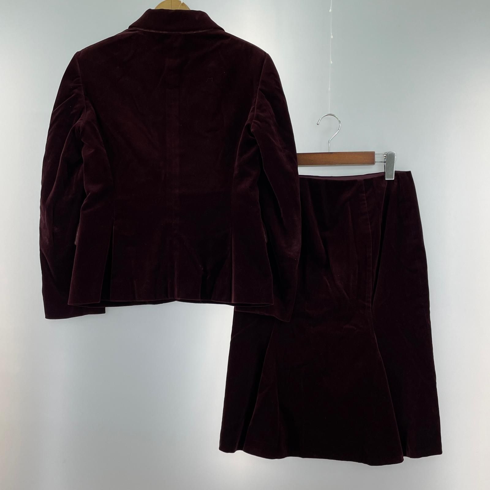 Paul Smith ポール・スミス ベロアセットアップ (スカート) size上40