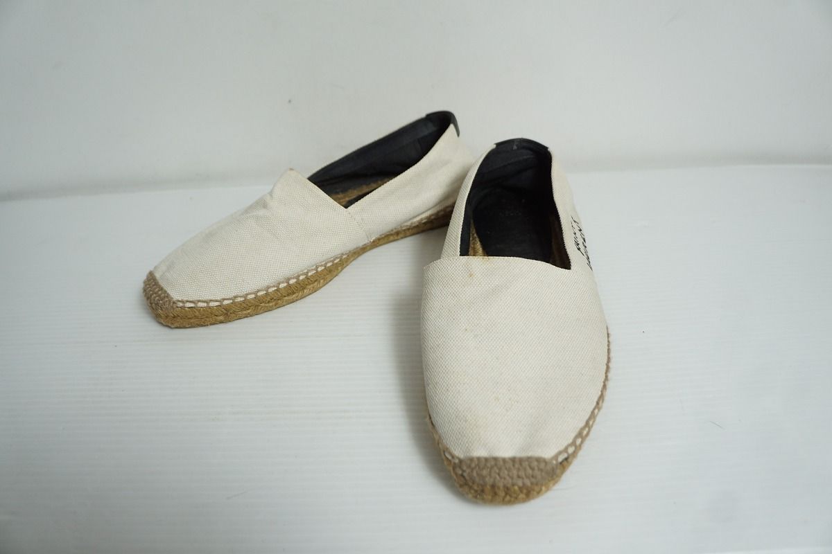 【サンローラン】エスパドリーユ スリッポン SAINT LAURENT 41 サンローラン】エスパドリーユ スリッポン SAINT LAURENT 41 Saint