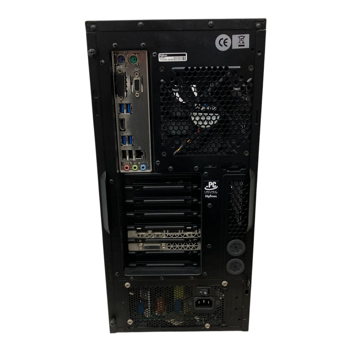 Thirdwave GALLERIA XF デスクトップ パソコン i7-7700 16GB SSD 525GB