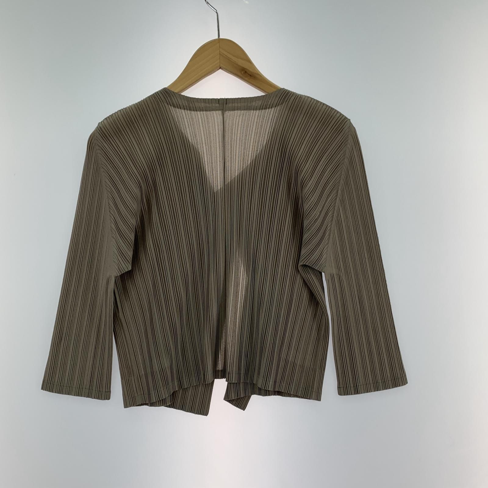 PLEATS PLEASE プリーツプリーズ PP43-F0882 プリーツカーディガン