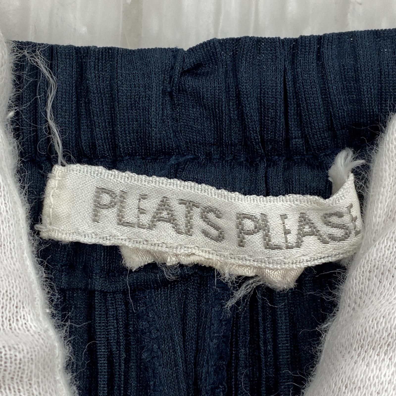 Pleats please ネイビー　パンツ PLEATS PLEASE ISSEY MIYAKEネイビーパンツ 【公式通販】