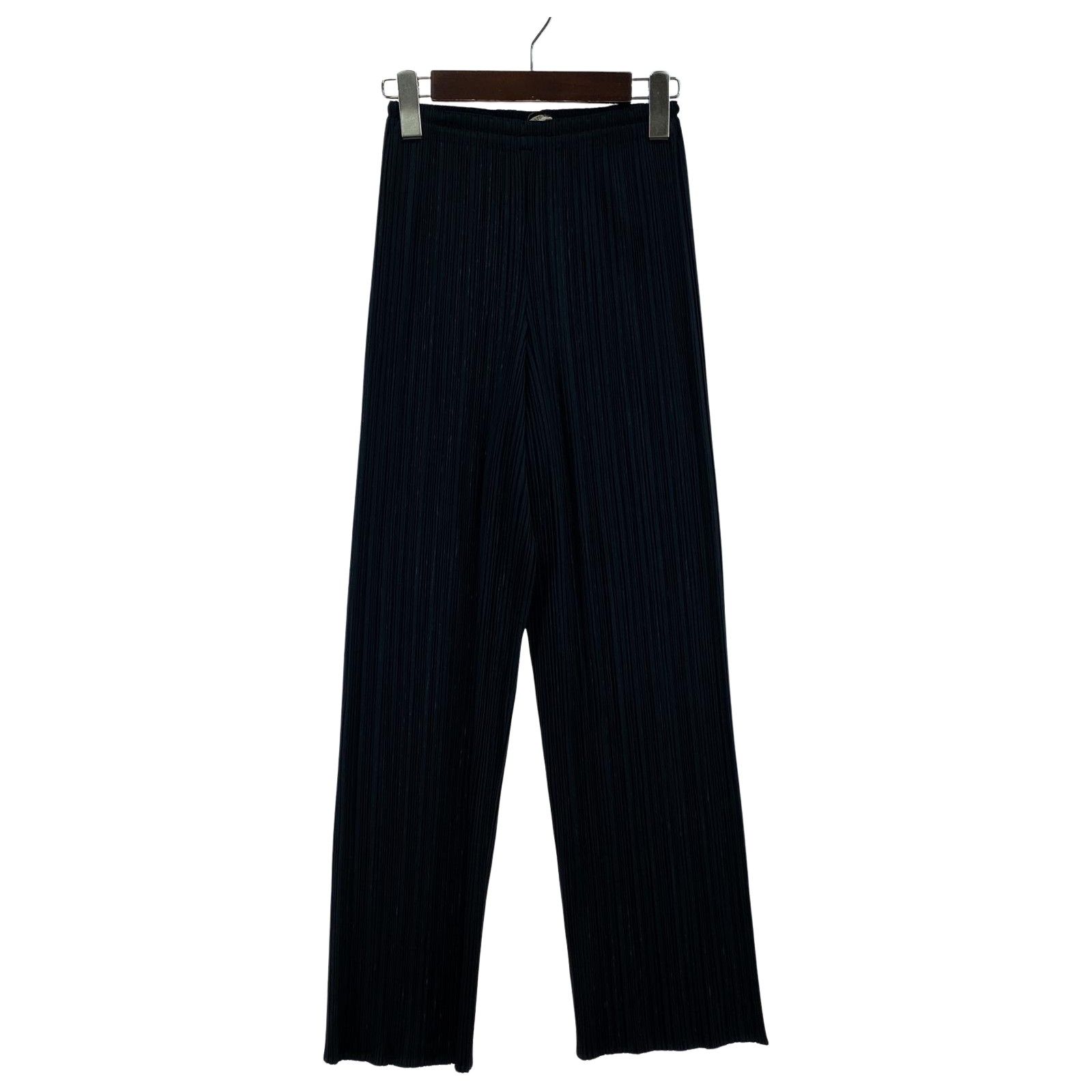 PLEATS PLEASE プリーツプリーズ プリーツパンツ size-/ネイビー