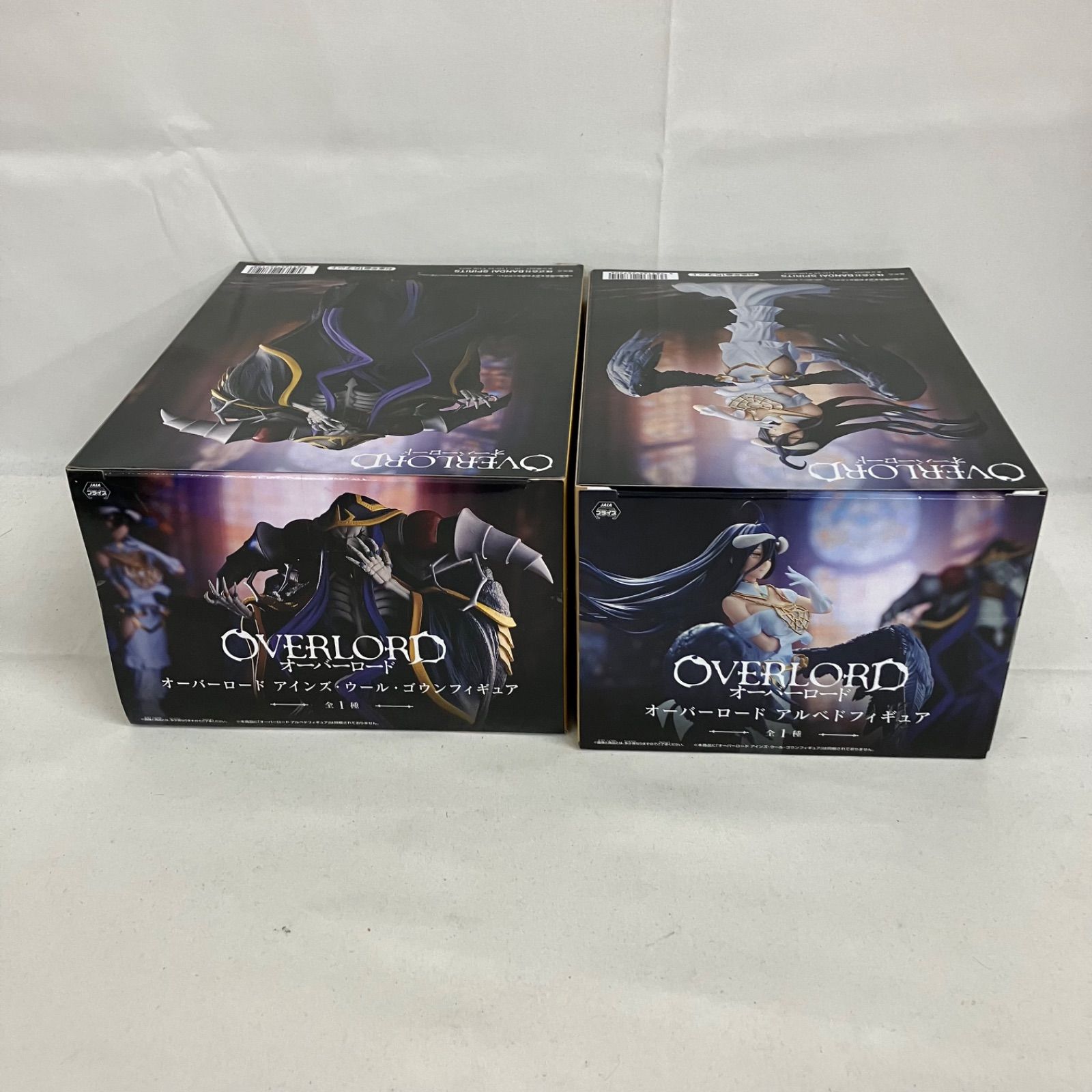 未開封 OVERLORD アルベド アインズ・ウール・ゴウン フィギュア 4個